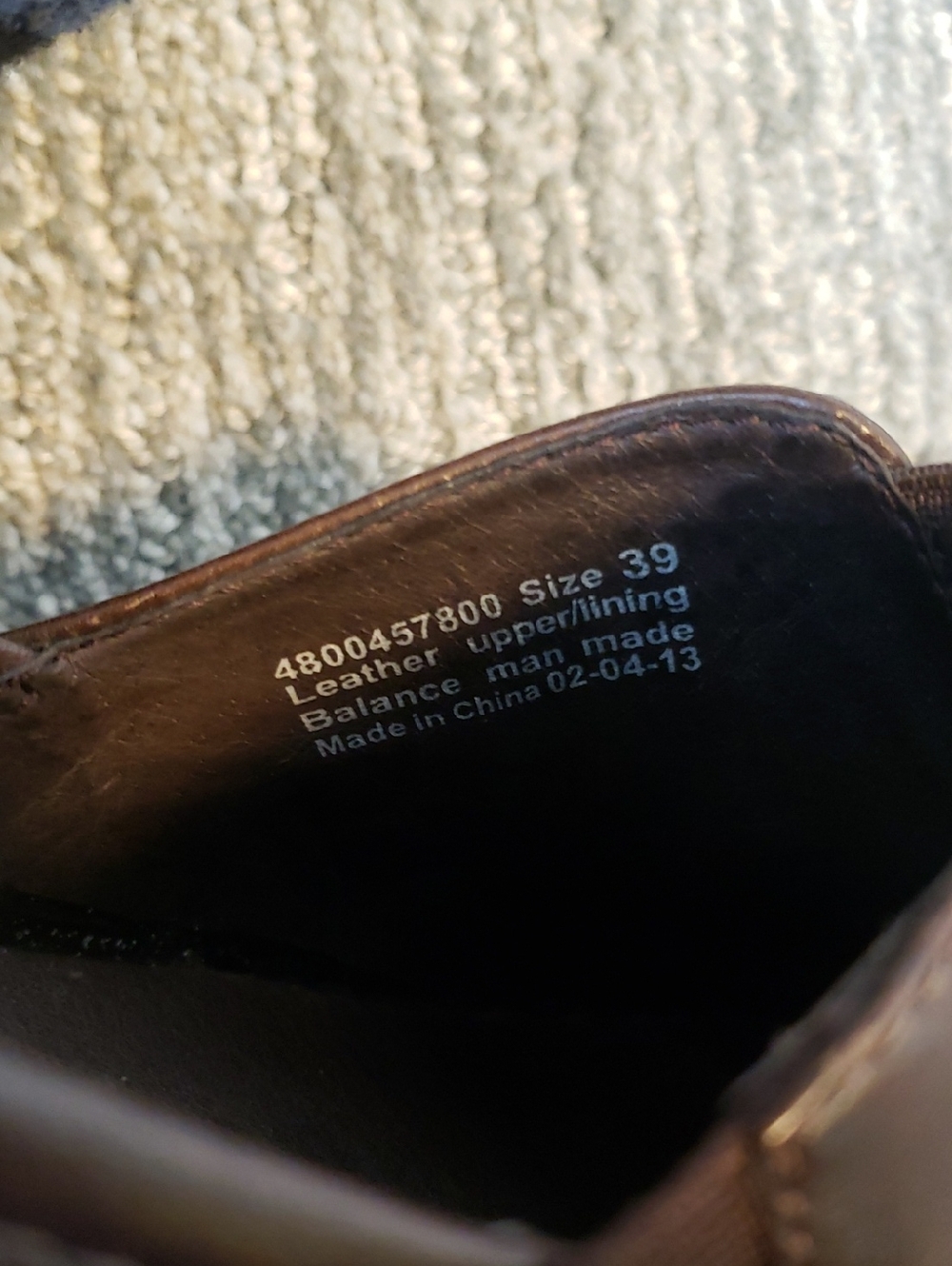 Dansko Dark Brown Leather Mary Jane Shoes - 39 - Picture 6 of 7